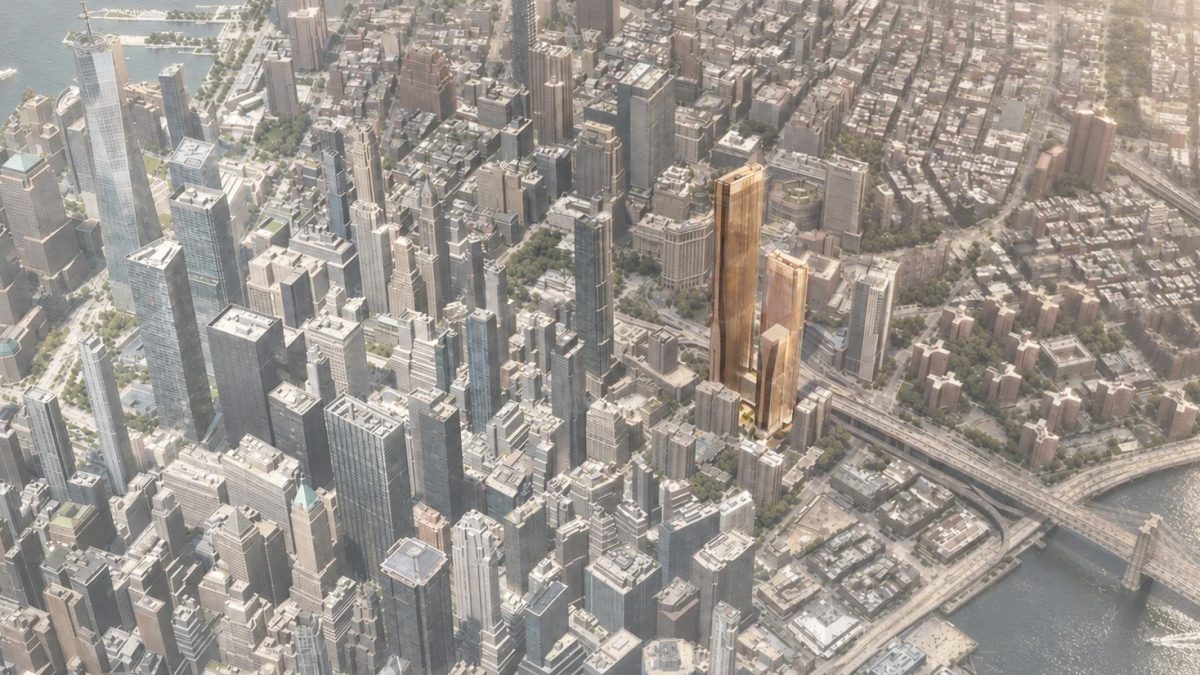 Three towers, nearly 4,000 apartments: FiDi’s 100 Gold Street plan gets bigger