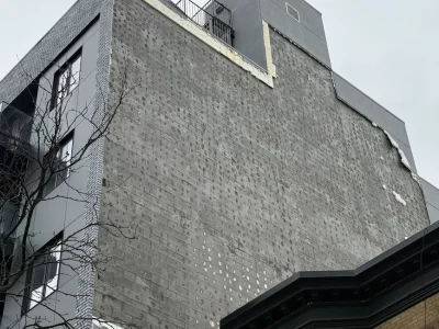 Family forced from Prospect Lefferts Gardens home after stucco drops from building next door