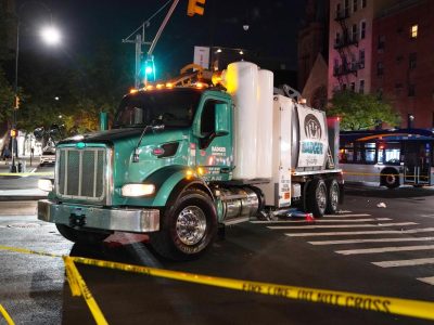 Girl, 15, dies after truck turning onto First Avenue hits Citi Bike in East Village