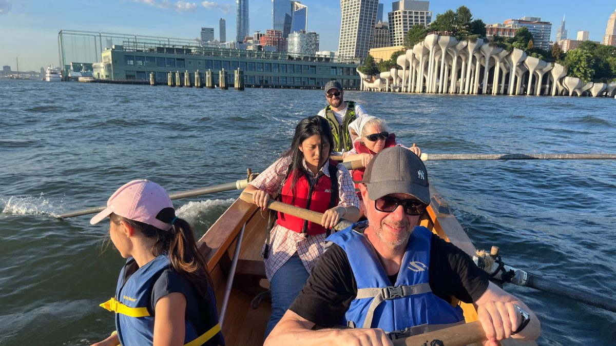 Free rowing, kayaking and canoe trips put New Yorkers out on the water