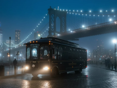 Brooklyn haunted trolley tour mixes ghost stories with mob history and forgotten graves