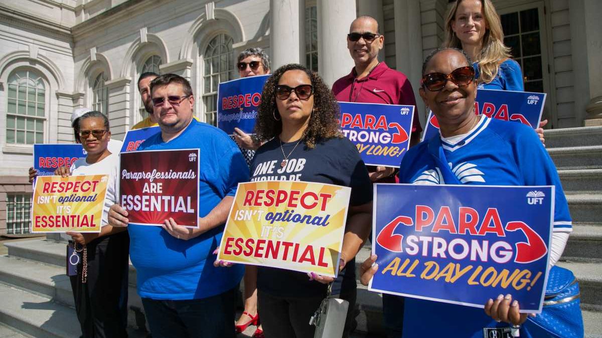 Council fights in court to keep $10,000 checks for school aides alive