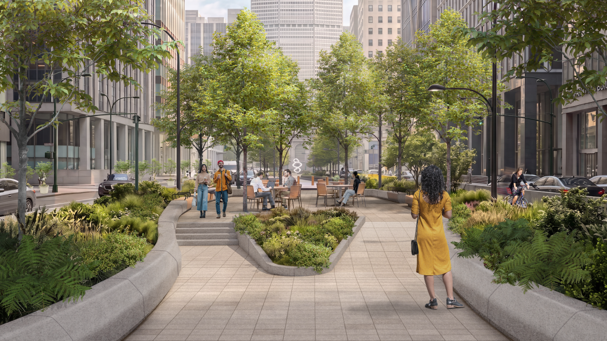 Midtown’s Park Avenue to trade car lanes for planted medians and a two-way bike path