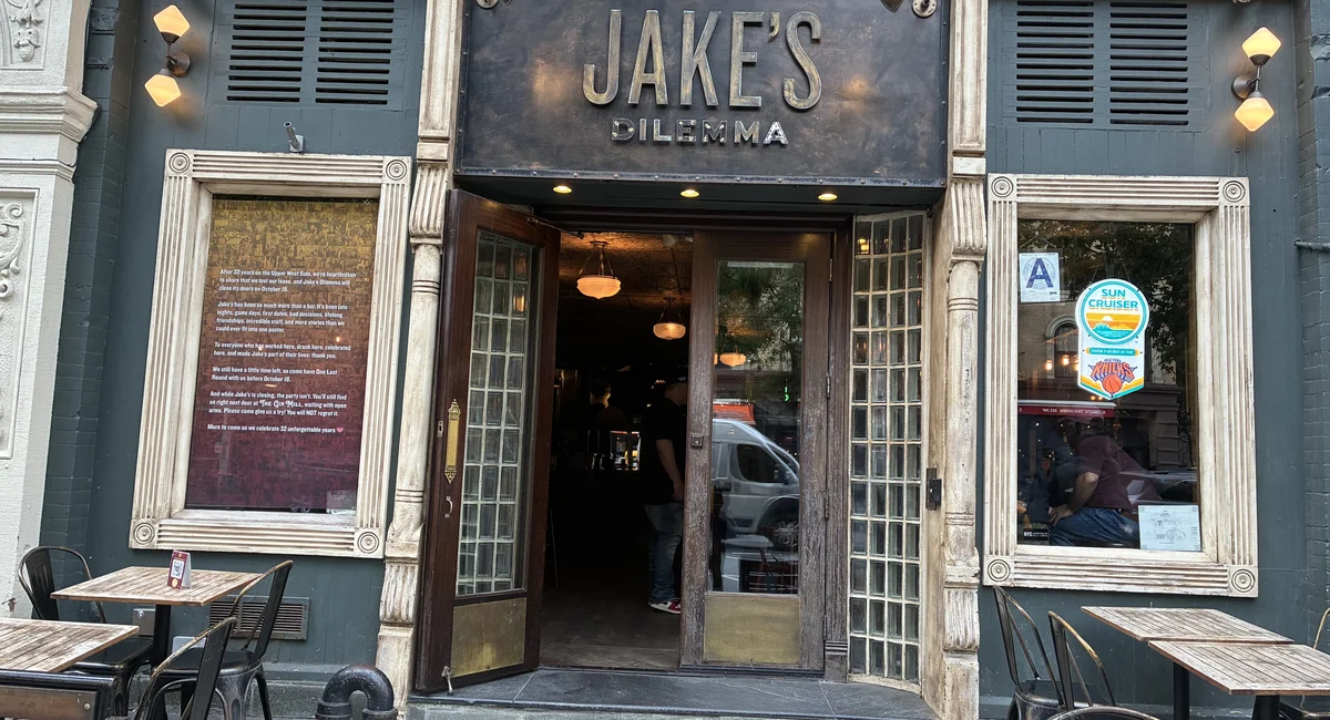 Jake’s Dilemma to shut in October as Upper West Side loses longtime businesses