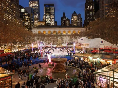 Bryant Park Winter Village opens Oct. 28 with free skating and 170 shops