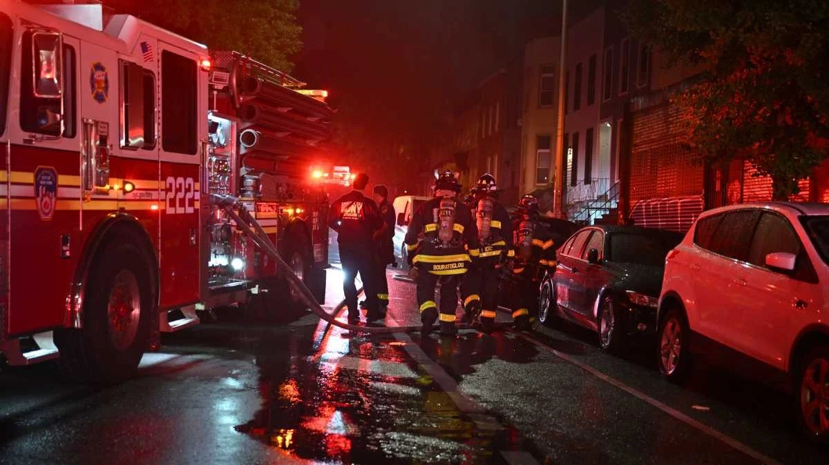 Hancock Street fire in Bushwick displaces 11 and empties three buildings