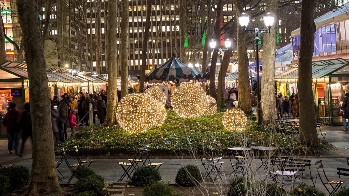 Bryant Park Winter Village 2026: Oct. 28 opening, free skating, hours and rentals