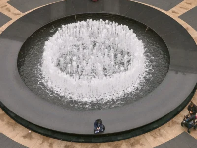 How one iPad under Lincoln Center runs the Revson Fountain’s water shows
