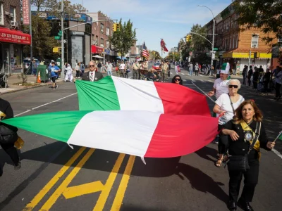 Brooklyn and Queens Columbus Day parades go on without Mayor Mamdani
