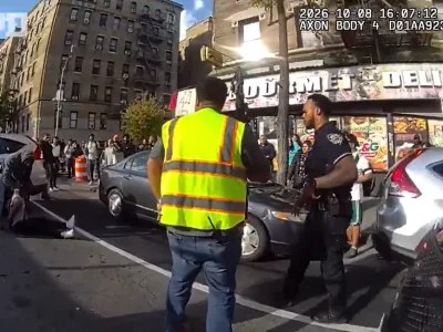 Bodycam shows NYPD rushing man shot by ICE to hospital as DHS defends agents