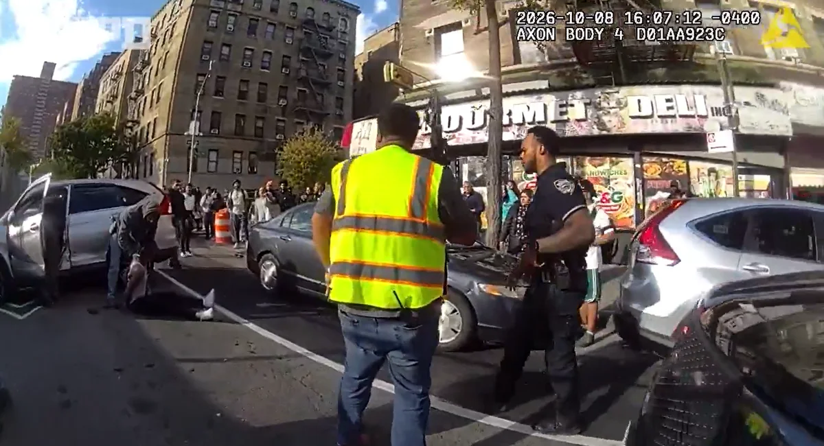 Bodycam shows NYPD rushing man shot by ICE to hospital as DHS defends agents