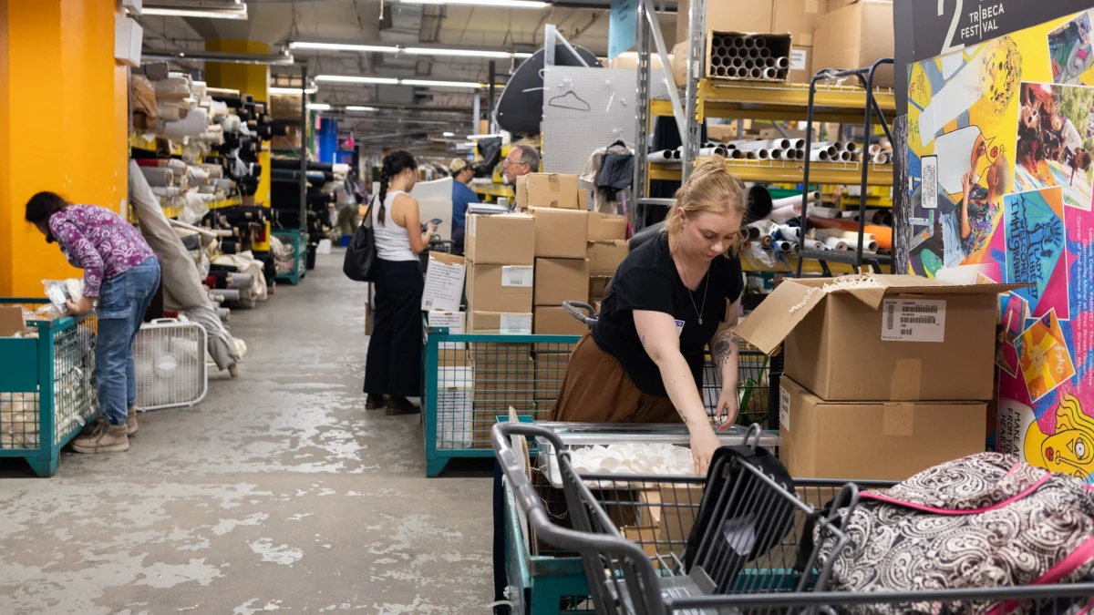 Inside the free Queens warehouse where NYC teachers stock their classrooms