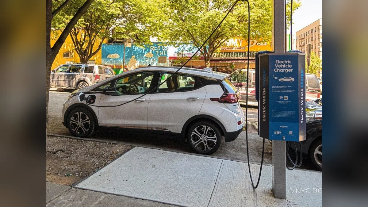 NYC plans 600 curbside EV chargers, with eight neighborhoods first in line