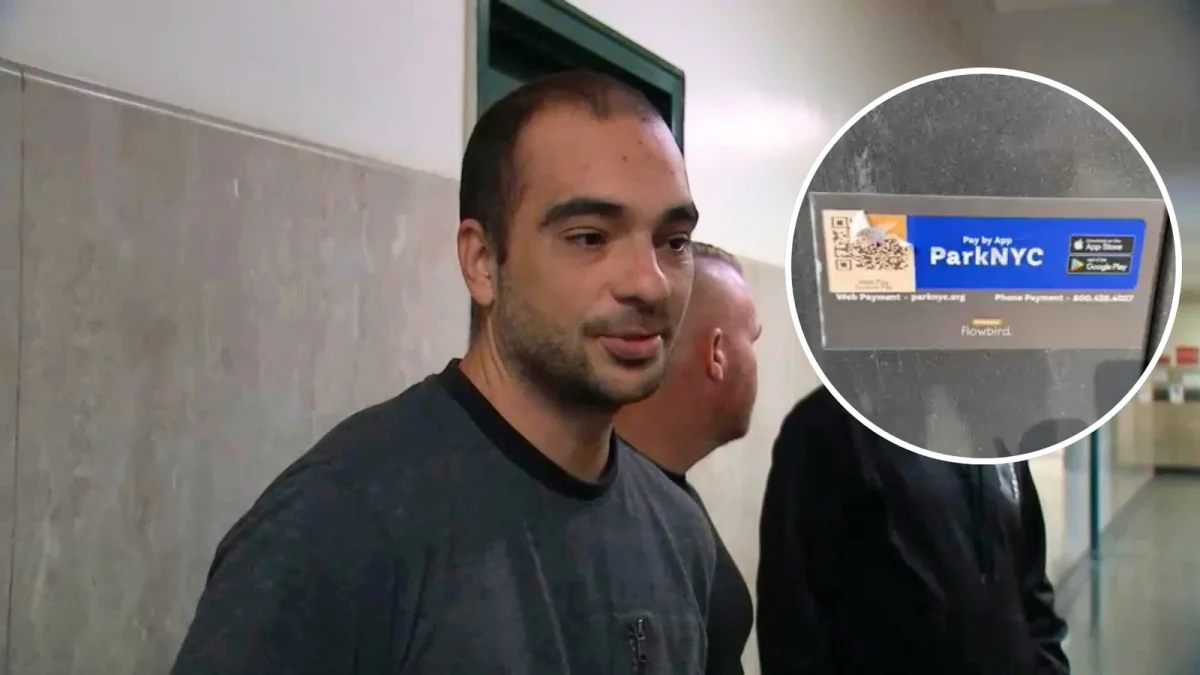 Fake QR codes on 64 Manhattan parking kiosks led to a card-stealing site, prosecutors say